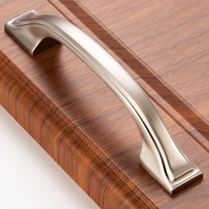 20 Pack Brushed Nickel Cabinet Pulls 3 Inch Satin Nickel Cabinet Handles Nickel Hardware for Kitchen Cabinets 8222 Drawers Bedroom Dresser Bathroom Vanity Cupboard - color: Brushed Nickel, size: 3 Inches, style: 20 Pack Arch Pull