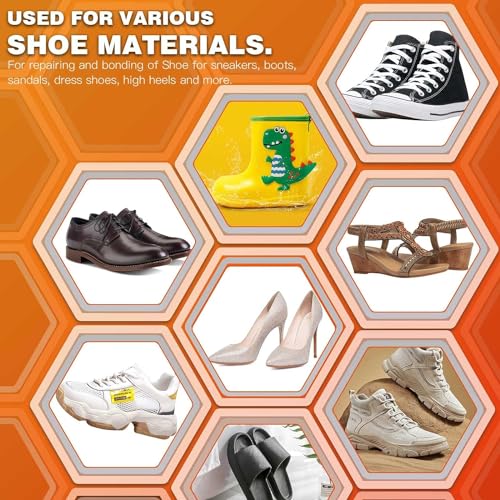 30g Shoe Glue - Instant Shoe Glue Sole Repair, Professional Grade Super Shoe Fix Adhesive, Clear Waterproof Quick Dry Shoe Glue for Soles Boots Sneakers Heels Hiking Shoes Leather Handbags - size: 30g*1, style: Shoe Glue