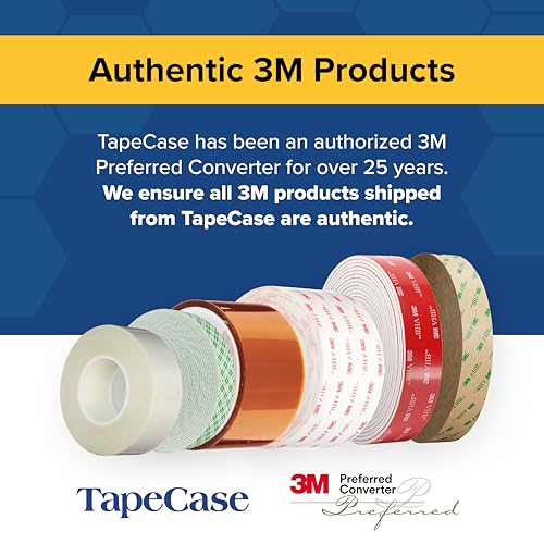 3M VHB Heavy Duty Mounting Tape 4910, Clear, 0.625 in width x 5 yd length (1 Roll)