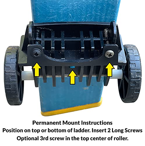 Boxtown Team Ladder Roller (Black Ladder Roller + Carrier) - color: Black Ladder Roller + Carrier