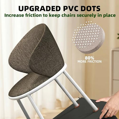 PHIXBEAR 60PCS Upgraded Felt Furniture Pads 1", Thickened Floor Protectors for Hardwood Floors, Furniture Pads for Chair Legs, Protecting from Nicks, Dents and Scratches