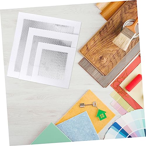 POPETPOP 3pcs Self Adhesive Wall Repair Patch Kit for Drywall Lightweight High Strength Easy to Use for Repair