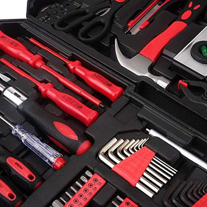 799pcs Tool Set,House Repairing Hand Tool,Portable Complete Basic Repair General Hand Tool Sets for Men Women,Home Basic Repair Tool Kit,with Aluminum Trolley Case,for DIY Home Maintenance (Silver) - color: 799pcs-silver