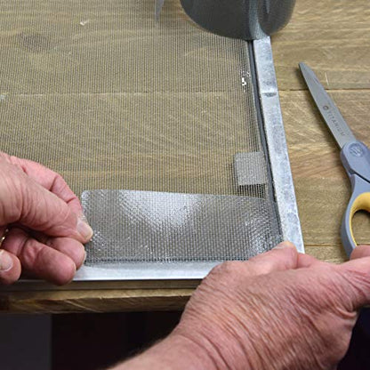 Gaffer Power Screen Repair Tape – Fiberglass Mesh, Strong Adhesive, Weather-Resistant Window & Door Screen Patch – Easy to Use, Durable Screen Repair Kit for Holes & Tears