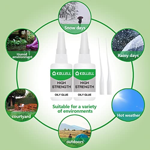 High Strength Oily Glue,Universal Super Glue,Welding High-Strength Oily Glue, Used for Quick Repair of Metal, Plastic, Wood, Glass, Jade and So On(50g/pcs) (3PCS) - color: Oliy Glue 3Pcs