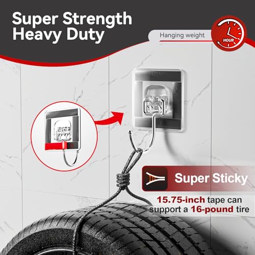 PHIXBEAR 2 Rolls Car Double Sided Tape High Temperature Resistant Heavy Duty, 19.7 Ft X 0.6 ", Strong Adhesion and Multi-Purpose Automotive Parts Mounting Tape