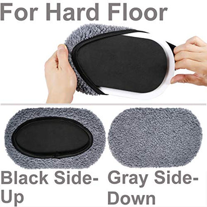 9-1/2in X 5-3/4in.Furniture Moving Kit (8pcs) for All Floor Types/Multi-Surface 2-in-1 Reusable Furniture Carpet Slider with Hardwood Glides/Furniture Sliders&Sock Gliders