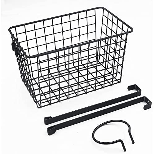 Cabinet Door Hair Tool Organizer - Styling Tools Holder for Dryer, Flat Iron, Curling Wand, Straightener Brushes, Black