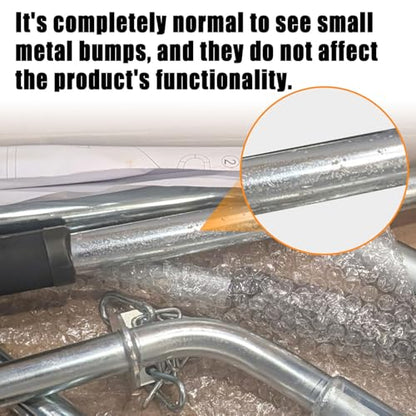 Ladder Stabilizer Standoff Brackets with Foam Elbows Ladder Accessories,Extension Ladder Stabilizer for Roof,Ladder Standoff (1 Pairs)