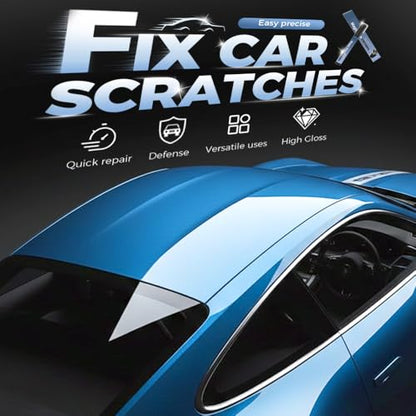 Magic Car Scratch Remover Pen, 2026 New Car Paint Repair Pen, Portable Auto Touch Up Pen, Weatherproof Touch up Auto Cars Scratch Remover Repair Paint Pen for Vehicles (2PCS) - color: 2PCS
