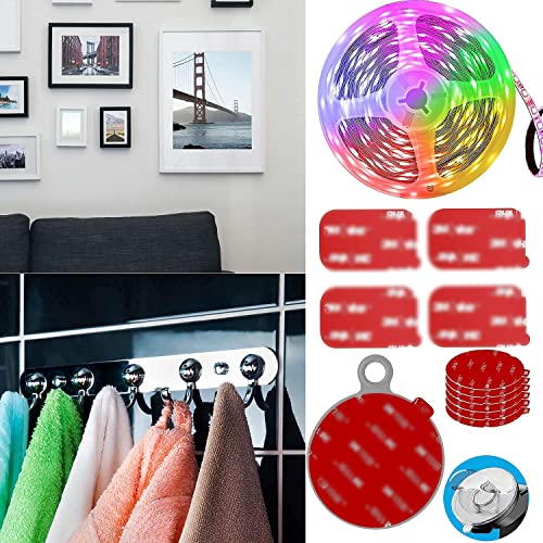 3M Double Sided Tape Heavy Duty 3pcs 4in x 8in Mounting Tape Pad Sticker Strong Adhesive Tape Waterproof Foam Tape for Indoor and Outdoor - size: 3pcs 4in x 8in