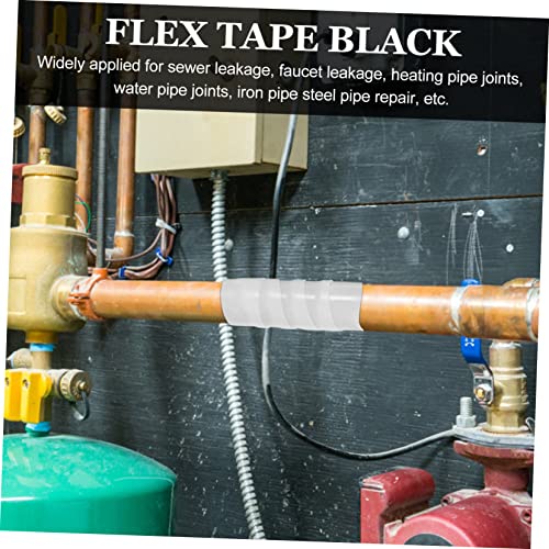 Uonlytech Flexible Silicone Rubber Seal Tape for Pipes and Leaks Self Adhesive Sealing Tape for Home Repair Thick Patch for Surfaces