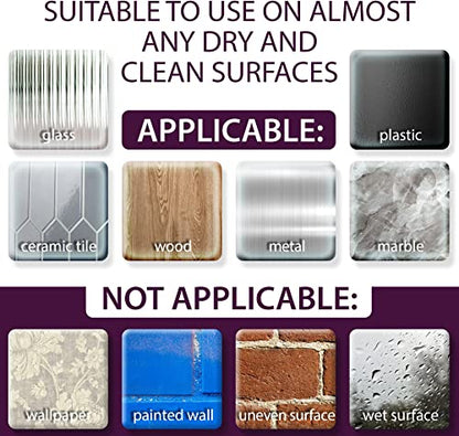 GreenFix Double Sided Adhesive Dots 100PCs - Sticky Dots Clear Removable - Poster Putty Non Marking - Adhesive Putty Picture Hangers - Double Sided Tape Dots for Arts & Crafts Hanging Posters - size: 0.7" x 0.7"