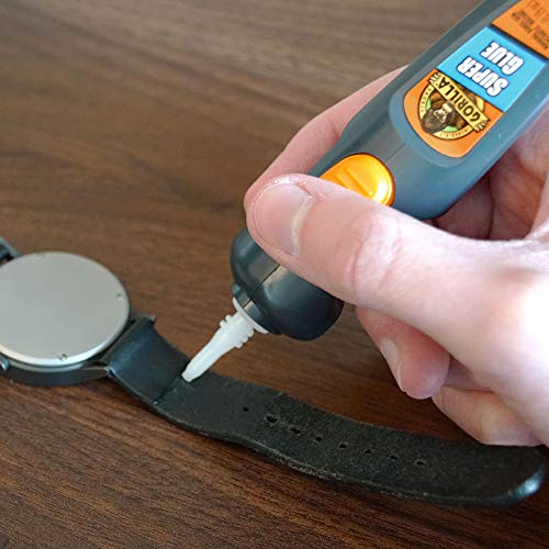 Gorilla Super Glue Pen, Cyanoacrylate Glue, Fast Setting, Precise Dispensing Pen Shaped Applicator, Clear, 5.5g (Pack of 1) - size: Pack of 1, style: Liquid