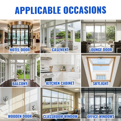 33 Feet Weather Stripping Door Seal - Door Draft Stopper, Suitable for Doors and Windows