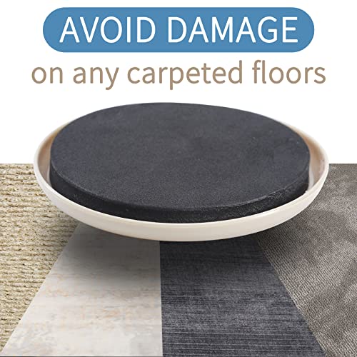 Furniture Sliders for Carpet, 24 Pack Heavy Duty Furniture Moving Pads, 3.5 Inch Reusable Furniture Movers Sliders for Protect Carpet Surfaces, Move Heavy Furniture Easy and Quickly! - size: 24pcs 3.5" Beige