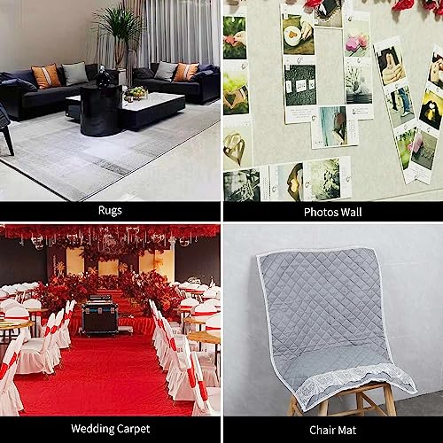 Double-Sided Tape Strong and Tough, 1in x 66FT(20m), Durable Duct Cloth Carpet Rugs Fiberglass Mesh Tape, High Stickiness 2 Sided, Multipurpose Removable Residue-Free, Easy Tear - size: 1" x 66FT