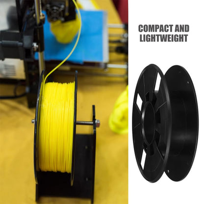 TEHAUX 2pcs Cord Storage Reel Lightweight Plastic Cable Extension Cord Reels for 3D Printer Filament Home School Studio Organization