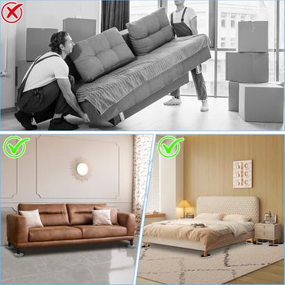 Furniture Sliders for Hardwood Floors: Multi-Surface 3-in-1 Furniture Movers Sliders - Moving Pads with 8PCS Carpet Sliders+4PCS Hard Floor Socks+1 Lifter - Protect Floor and Easily Move Furniture - size: 5.8*4.3in Oval 8+4+1Pack