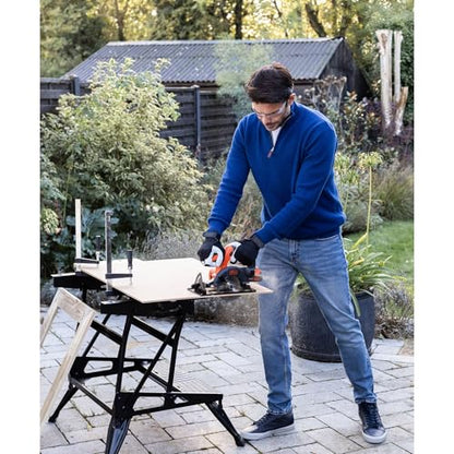 BLACK+DECKER Workmate 825 Deluxe Dual-Height Workbench, WM825-XJ