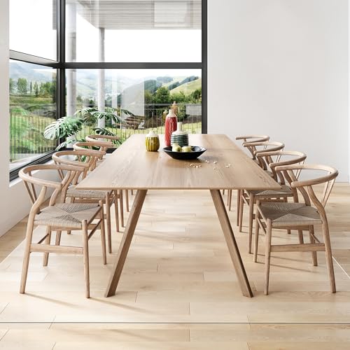 Area Mat for Floor, 8'×10' Transparent PVC Area Rug for Home, Waterproof Durable Hard Floor Protector for Dining Room, Large Anti-Scratch Floor Mats for Bedroom, Living Room - color: Shiny Transparent, size: 8' x 10' (Rectangular)