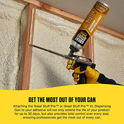 Great Stuff 343087 PRO 26.5-Ounce Construction Adhesive, Each, Cream, 26.5 Ounce - size: Each, style: Construction Adhesive