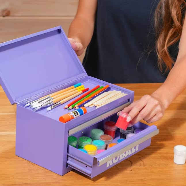K.balt Mini Tool Boxes (Lavender, 2 Drawer) - color: Lavender, size: 2 Drawer