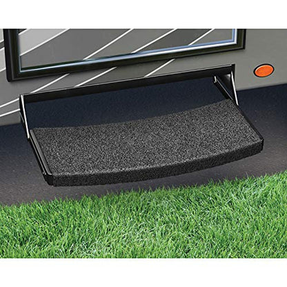Prest-O-Fit 2-0222 Trailhead Universal RV Step Rug 22 in. Wide - Harbor Gray - color: Harbor Gray
