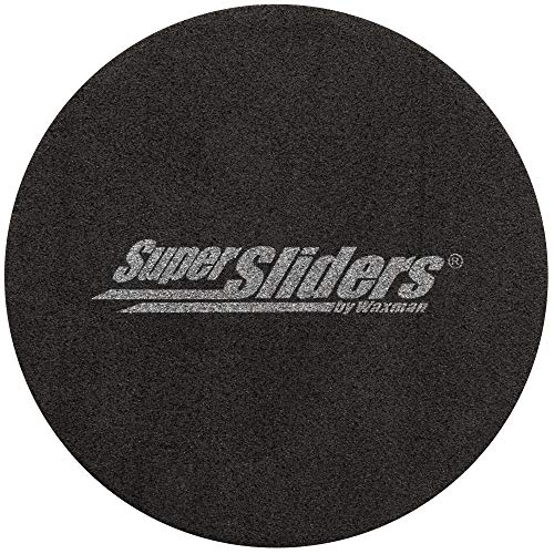 Super Sliders 2 1/2" Round Self-Stick Furniture Sliders for Effortless Moving and Surface Protection Across Hard Floors, Beige (4) - size: 4 Pack