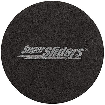 Super Sliders 2 1/2" Round Self-Stick Furniture Sliders for Effortless Moving and Surface Protection Across Hard Floors, Beige (4) - size: 4 Pack