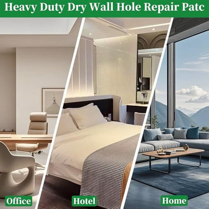 14 Pack Drywall Repairs Patch, Drywall Repair Kit with Extended Self-Adhesive Mesh, Wall Patch Repair Kit, Dry wall Repair Tool, Drywall Patch Wall Repair Patch Kit, 2 Inch Drywall Hole Repair Patch