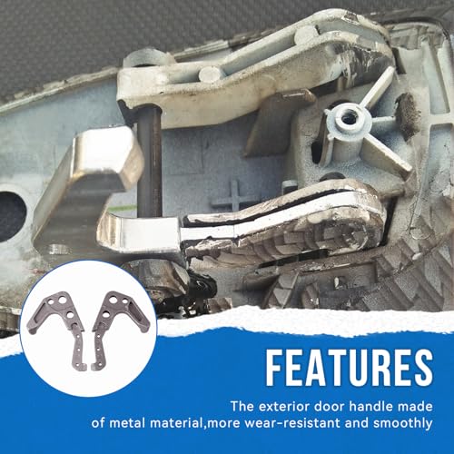 Door Handle Right Left Repair Kit Compatible with 2011 2012 2013 2014 2015 Honda CRZ CR-Z