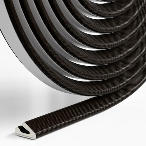 Weather Stripping Door Seal Strip for Door Frame,Window Insulation for Winter,Exterior Doors Soundproofing Gap Filler,Window Sealer Weather Stripping,Foam Windows Draft Stopper (Brown, 2pcs × 26Ft) - color: Brown, size: 2pcs × 26Ft