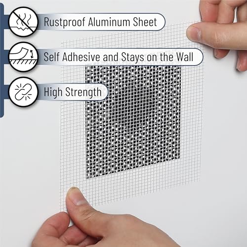 Bates- Drywall Repair Kit, 16 pcs, 6 Inch, Dry Wall Patch Kits, Wall Repair Patch Kit, Wall Patch Repair Kit, Drywall Hole Patch, Drywall Patch Kit, Wall Hole Repair Kit, Drywall Patch Hole - size: 16 pcs, 6"
