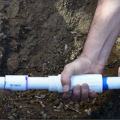 NDS 118-12 Pro-Span® PVC Expansion Repair Coupling, For Broken or Cracked In-Ground PVC Pipes, 1-1/4-Inch IPS Slip X Spigot, White - size: 1-1/4 inch