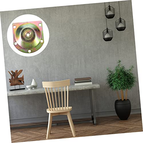 Furniture Leg Mounting Plates 8pcs Iron Slope Leg Attachments 12° Angle for Sofa Couch - color: Multi Color