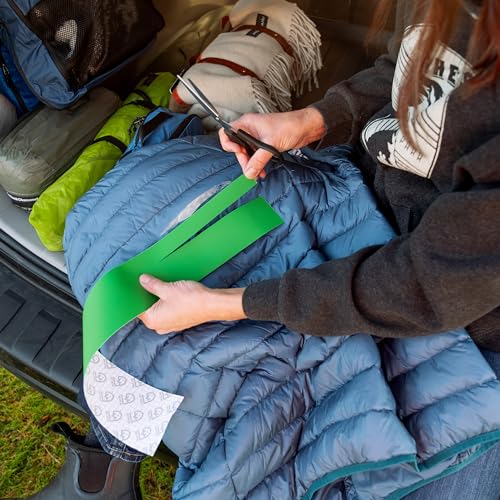 GEAR AID Tenacious Tape 3” x 20” Fabric and Vinyl Gear Repair Tape, Fix Holes and Rips in Puffy Jackets, Rain Gear, Tents, Sleeping Bags and Outdoor Equipment, Gray, 2 Rolls - color: Gray, style: 3" × 20" (2 Rolls)