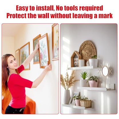 Double Sided Tape Heavy Duty, Waterproof Mounting Foam Tape, 16.5ft Length, 0.98in Width, High Temperature Resistant Adhesive Tape for Car, LED Strip Light, Office Decor, Uses VHB 5952 Raw Material - size: 0.98in x 16.5ft