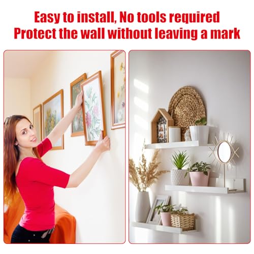 Double Sided Tape Heavy Duty, Waterproof Mounting Foam Tape, 16.5ft Length, 1.97in Width, High Temperature Resistant Adhesive Tape for Car, LED Strip Light, Office Decor, Uses VHB 5952 Raw Material - size: 1.97in x 16.5ft