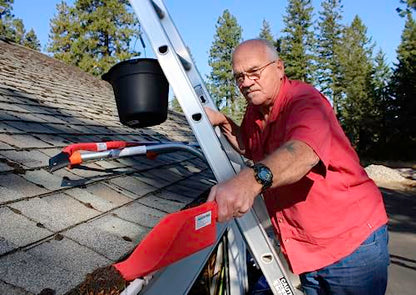 Ladder Stabilizer, American Made Heavy Duty Standoff Fits Most Ladders, Secure Roof and Wall Extension Accessory, Gutter Protection Tool, 25 Years Proven Safety, 5 Year Limited Warranty