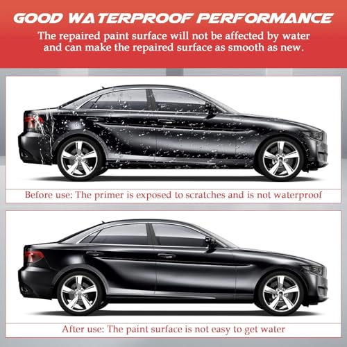 2Pcs Magic Car Scratch Removal Pen, Black Cars Magic Pen for Car Scratches & Weatherproof Touch Up Paint Pen Car Scratch Remover Pen for dark Car -The Magic Pen black Cars