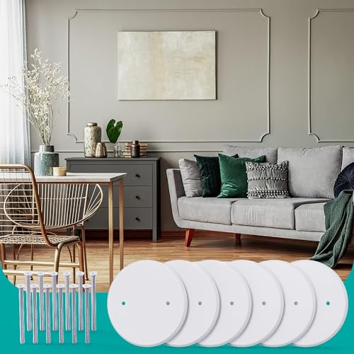 Ceiling Cover Plate，5 inch Round Outlet Covers Plate (12 PCS) - color: 12 PCS