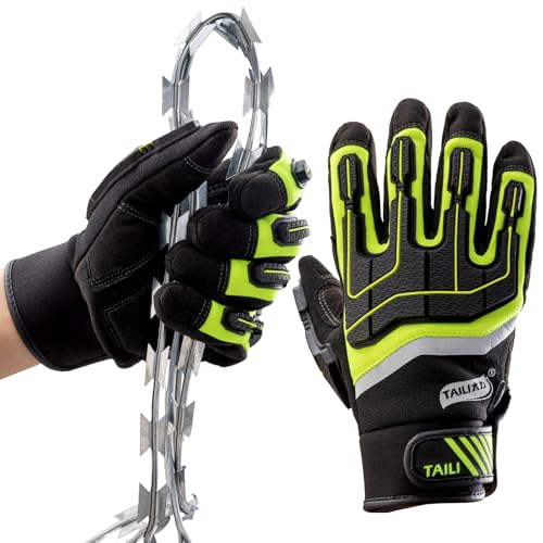 TAILI Needle-Resistant, Puncture-Resistant and Cut-Resistant Gloves - color: Small, Green