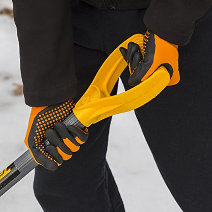 Midwest Gloves & Gear 94-L-L-AZ-12 Mens MAX Grip, Single Pair, Orange - size: Single Pair