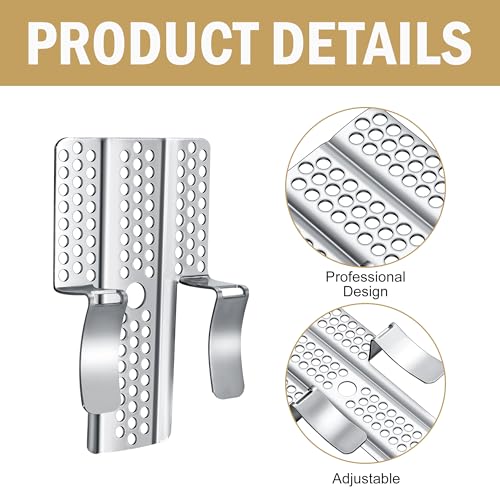 moonoom 32 Pack Drywall Repair Clips, 1/2 inch Drywall Fastener Clip with 64 Screws, Stainless Steel Wall Patch Clips for Damaged Walls Repairing - color: 32 Pcs