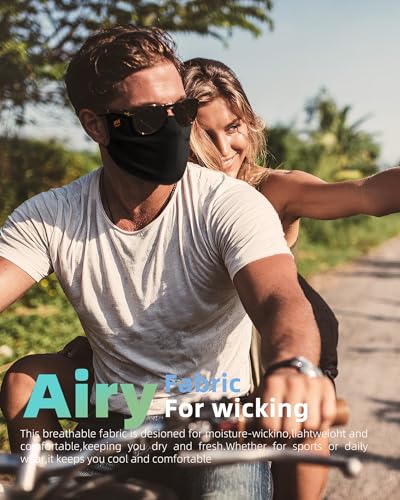 Summer UV Face Mask Breathable Washable Sun Protection Face Shield for Cycling Running Riding Hiking - color: Black+dark Gray+light Gray+navy