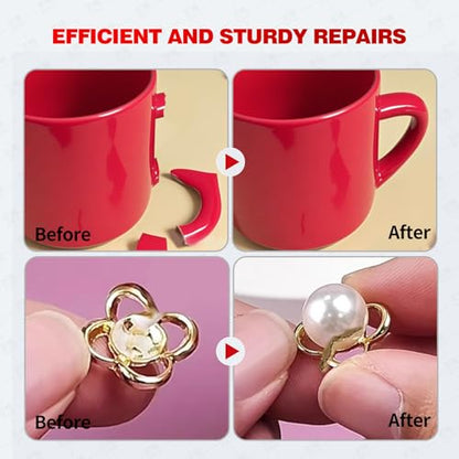 30 Minute Epoxy Glue, Clear Epoxy Resin Adhesive, Liquid Filler Metal Adhesive, Waterproof Heat-Resistant Strong Bonding for Plastic, Metal, Ceramic, Tiles, Boat Flooring, Wood - size: 30min Glue3