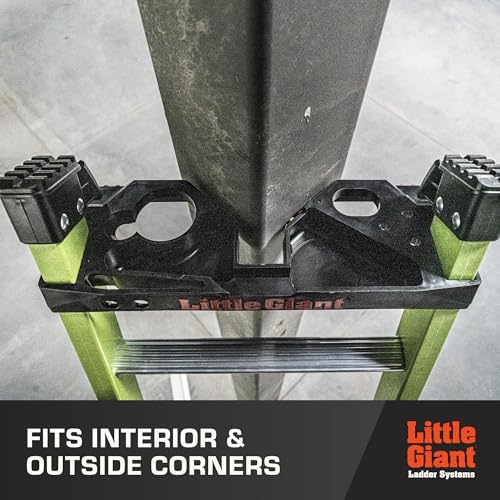 Little Giant Ladders, Quad Pod, Ladder Accessory, Plastic, (15104), Black