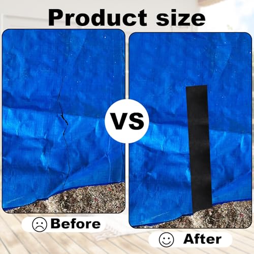 Engorgio Waterproof Repair Tape for Awning,3inX25ft,Fabric, RV Roof,Tarp,Sail and Boat Cover Outdoor Repair Patch, Multipurpose,Heavy Duty,UVproof and Heat-Resistant
