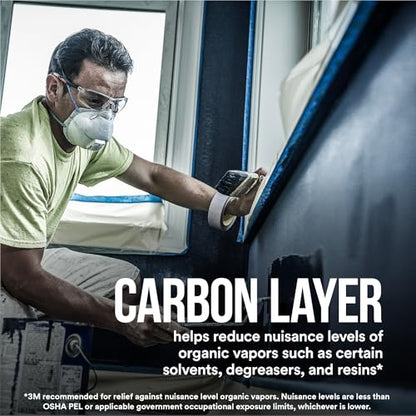 3M Paint Odor Valved Respirator (8577PA1-B-PS)